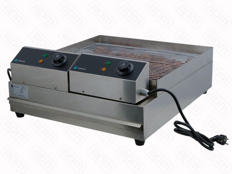 ГРИЛЬ ЛАВОВЫЙ HURAKAN HKN-140D